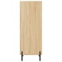 Aparador de madera de ingeniería roble Sonoma 34,5x32,5x90 cm de vidaXL, Aparadores - Ref: Foro24-828743, Precio: 48,73 €, De...