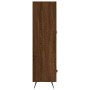 Aparador alto madera de ingeniería roble marrón 69,5x31x115 cm de vidaXL, Aparadores - Ref: Foro24-830299, Precio: 82,99 €, D...