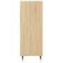 Aparador de madera de ingeniería roble Sonoma 34,5x32,5x90 cm de vidaXL, Aparadores - Ref: Foro24-828711, Precio: 43,99 €, De...