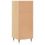 Aparador de madera de ingeniería roble Sonoma 34,5x32,5x90 cm de vidaXL, Aparadores - Ref: Foro24-828711, Precio: 43,99 €, De...