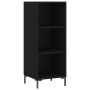 Aparador de madera de ingeniería negro 34,5x32,5x90 cm de vidaXL, Aparadores - Ref: Foro24-828733, Precio: 48,79 €, Descuento: %