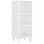 Glossy white engineered wood sideboard 34.5x32.5x90 cm by vidaXL, Sideboards - Ref: Foro24-828718, Price: 47,73 €, Discount: %