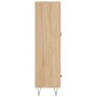 Aparador alto madera de ingeniería roble Sonoma 69,5x31x115 cm de vidaXL, Aparadores - Ref: Foro24-830319, Precio: 79,50 €, D...