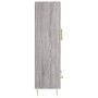 Aparador alto madera de ingeniería gris Sonoma 69,5x31x115 cm de vidaXL, Aparadores - Ref: Foro24-830314, Precio: 68,17 €, De...