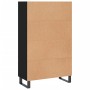 Aparador alto madera de ingeniería negro 69,5x31x115 cm de vidaXL, Aparadores - Ref: Foro24-830349, Precio: 108,83 €, Descuen...