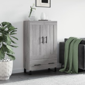 Aparador alto madera de ingeniería gris Sonoma 69,5x31x115 cm de vidaXL, Aparadores - Ref: Foro24-830354, Precio: 73,99 €, De...