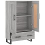 Aparador alto madera de ingeniería gris Sonoma 69,5x31x115 cm de vidaXL, Aparadores - Ref: Foro24-830354, Precio: 73,82 €, De...