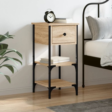 Sonoma oak engineered wood bedside table 34x36x70 cm by vidaXL, Nightstands - Ref: Foro24-825975, Price: 53,29 €, Discount: %