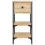 Sonoma oak engineered wood bedside table 34x36x70 cm by vidaXL, Nightstands - Ref: Foro24-825975, Price: 53,29 €, Discount: %