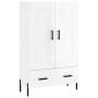 High glossy white engineered wood sideboard 69.5x31x115 cm by vidaXL, Sideboards - Ref: Foro24-830334, Price: 99,10 €, Discou...