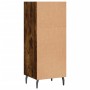 Aparador de madera de ingeniería roble ahumado 34,5x32,5x90 cm de vidaXL, Aparadores - Ref: Foro24-828753, Precio: 51,53 €, D...