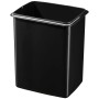 Hailo Papelera con pedal Oko Duo Plus tamaño L 17+9 L negro 0630-260 de Hailo, Cubos de la basura y papeleras - Ref: Foro24-4...