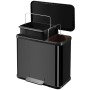 Hailo Papelera con pedal Oko Duo Plus tamaño L 17+9 L negro 0630-260 de Hailo, Cubos de la basura y papeleras - Ref: Foro24-4...