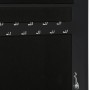 Mirror with black standing jewelry box 42x38x152 cm by vidaXL, Mirrors - Ref: Foro24-353257, Price: 125,96 €, Discount: %