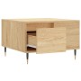 Oak Sonoma plywood coffee table 55x55x36.5 cm by vidaXL, Coffee table - Ref: Foro24-830751, Price: 53,99 €, Discount: %