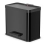 Hailo Cubo con pedal Oko Trio Plus tamaño L 3x9 L negro 0633-260 de Hailo, Cubos de la basura y papeleras - Ref: Foro24-41543...