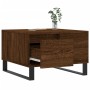 Brown oak plywood coffee table 55x55x36.5 cm by vidaXL, Coffee table - Ref: Foro24-830771, Price: 60,40 €, Discount: %