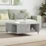 Concrete gray plywood coffee table 80x80x36.5 cm by vidaXL, Coffee table - Ref: Foro24-830776, Price: 57,99 €, Discount: %