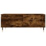 Smoked oak plywood coffee table 90x50x36.5 cm by vidaXL, Coffee table - Ref: Foro24-830801, Price: 48,99 €, Discount: %