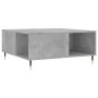 Concrete gray plywood coffee table 80x80x36.5 cm by vidaXL, Coffee table - Ref: Foro24-830776, Price: 57,99 €, Discount: %