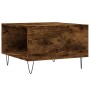 Couchtisch aus geräuchertem Eichensperrholz, 55 x 55 x 36,5 cm von vidaXL, Couchtisch - Ref: Foro24-830761, Preis: 52,33 €, R...