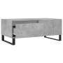 Mesa de centro madera contrachapada gris hormigón 90x50x36,5 cm de vidaXL, Mesas de centro - Ref: Foro24-830816, Precio: 68,6...