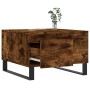 Smoked oak plywood coffee table 55x55x36.5 cm by vidaXL, Coffee table - Ref: Foro24-830769, Price: 66,72 €, Discount: %