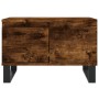 Smoked oak plywood coffee table 55x55x36.5 cm by vidaXL, Coffee table - Ref: Foro24-830769, Price: 66,72 €, Discount: %