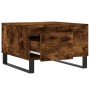 Smoked oak plywood coffee table 55x55x36.5 cm by vidaXL, Coffee table - Ref: Foro24-830769, Price: 66,72 €, Discount: %