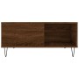 Oak brown plywood coffee table 80x80x36.5 cm by vidaXL, Coffee table - Ref: Foro24-830787, Price: 58,99 €, Discount: %