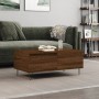 Oak brown plywood coffee table 90x50x36.5 cm by vidaXL, Coffee table - Ref: Foro24-830811, Price: 49,50 €, Discount: %