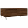 Mesa de centro madera contrachapada marrón roble 90x50x36,5 cm de vidaXL, Mesas de centro - Ref: Foro24-830811, Precio: 49,50...