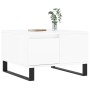 Plywood white glossy coffee table 55x55x36.5 cm by vidaXL, Coffee table - Ref: Foro24-830766, Price: 79,99 €, Discount: %