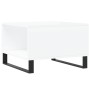 Plywood white glossy coffee table 55x55x36.5 cm by vidaXL, Coffee table - Ref: Foro24-830766, Price: 79,99 €, Discount: %