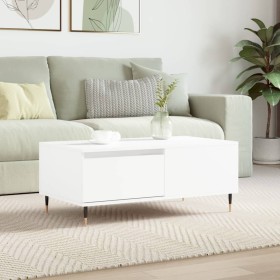 White plywood coffee table 90x50x36.5 cm by vidaXL, Coffee table - Ref: Foro24-830796, Price: 67,88 €, Discount: %