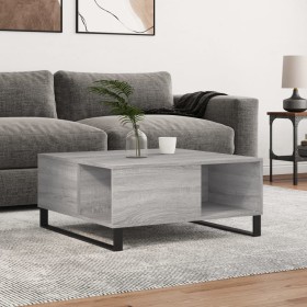 Sonoma-Couchtisch aus grauem Sperrholz, 80 x 80 x 36,5 cm von vidaXL, Couchtisch - Ref: Foro24-830794, Preis: 83,72 €, Rabatt: %