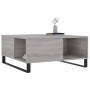 Mesa de centro madera contrachapada gris Sonoma 80x80x36,5 cm de vidaXL, Mesas de centro - Ref: Foro24-830794, Precio: 83,99 ...