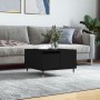 Black plywood coffee table 55x55x36.5 cm by vidaXL, Coffee table - Ref: Foro24-830749, Price: 55,99 €, Discount: %