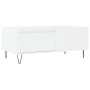 Mesa de centro madera contrachapada blanco 90x50x36,5 cm de vidaXL, Mesas de centro - Ref: Foro24-830804, Precio: 72,87 €, De...