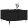 Mesa de centro madera contrachapada negro 55x55x36,5 cm de vidaXL, Mesas de centro - Ref: Foro24-830749, Precio: 55,24 €, Des...