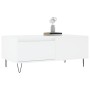 Mesa de centro madera contrachapada blanco 90x50x36,5 cm de vidaXL, Mesas de centro - Ref: Foro24-830804, Precio: 72,87 €, De...