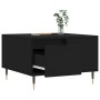 Mesa de centro madera contrachapada negro 55x55x36,5 cm de vidaXL, Mesas de centro - Ref: Foro24-830749, Precio: 55,24 €, Des...