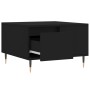 Black plywood coffee table 55x55x36.5 cm by vidaXL, Coffee table - Ref: Foro24-830749, Price: 55,99 €, Discount: %