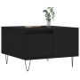 Black plywood coffee table 55x55x36.5 cm by vidaXL, Coffee table - Ref: Foro24-830757, Price: 53,87 €, Discount: %