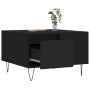 Black plywood coffee table 55x55x36.5 cm by vidaXL, Coffee table - Ref: Foro24-830757, Price: 53,87 €, Discount: %