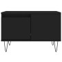 Black plywood coffee table 55x55x36.5 cm by vidaXL, Coffee table - Ref: Foro24-830757, Price: 53,87 €, Discount: %