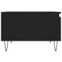 Black plywood coffee table 55x55x36.5 cm by vidaXL, Coffee table - Ref: Foro24-830757, Price: 53,87 €, Discount: %