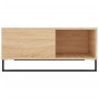 Mesa de centro madera contrachapada roble Sonoma 80x80x36,5 cm de vidaXL, Mesas de centro - Ref: Foro24-830791, Precio: 80,99...