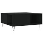 Black plywood coffee table 80x80x36.5 cm by vidaXL, Coffee table - Ref: Foro24-830781, Price: 87,95 €, Discount: %