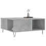 Concrete gray plywood coffee table 80x80x36.5 cm by vidaXL, Coffee table - Ref: Foro24-830784, Price: 68,46 €, Discount: %